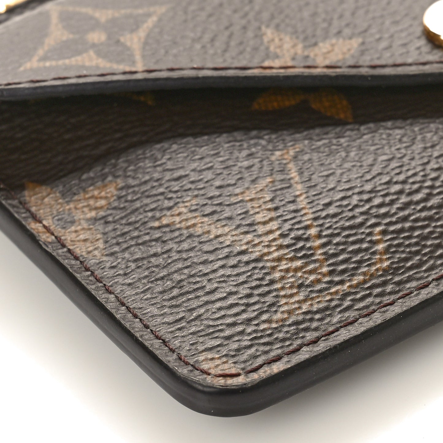 Monogram Recto Verso Card Holder Black
