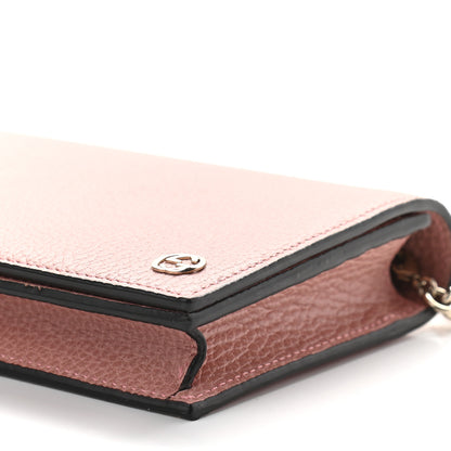 Gucci Dollar Calfskin Medium Betty Chain Wallet Soft Pink 8 of 8