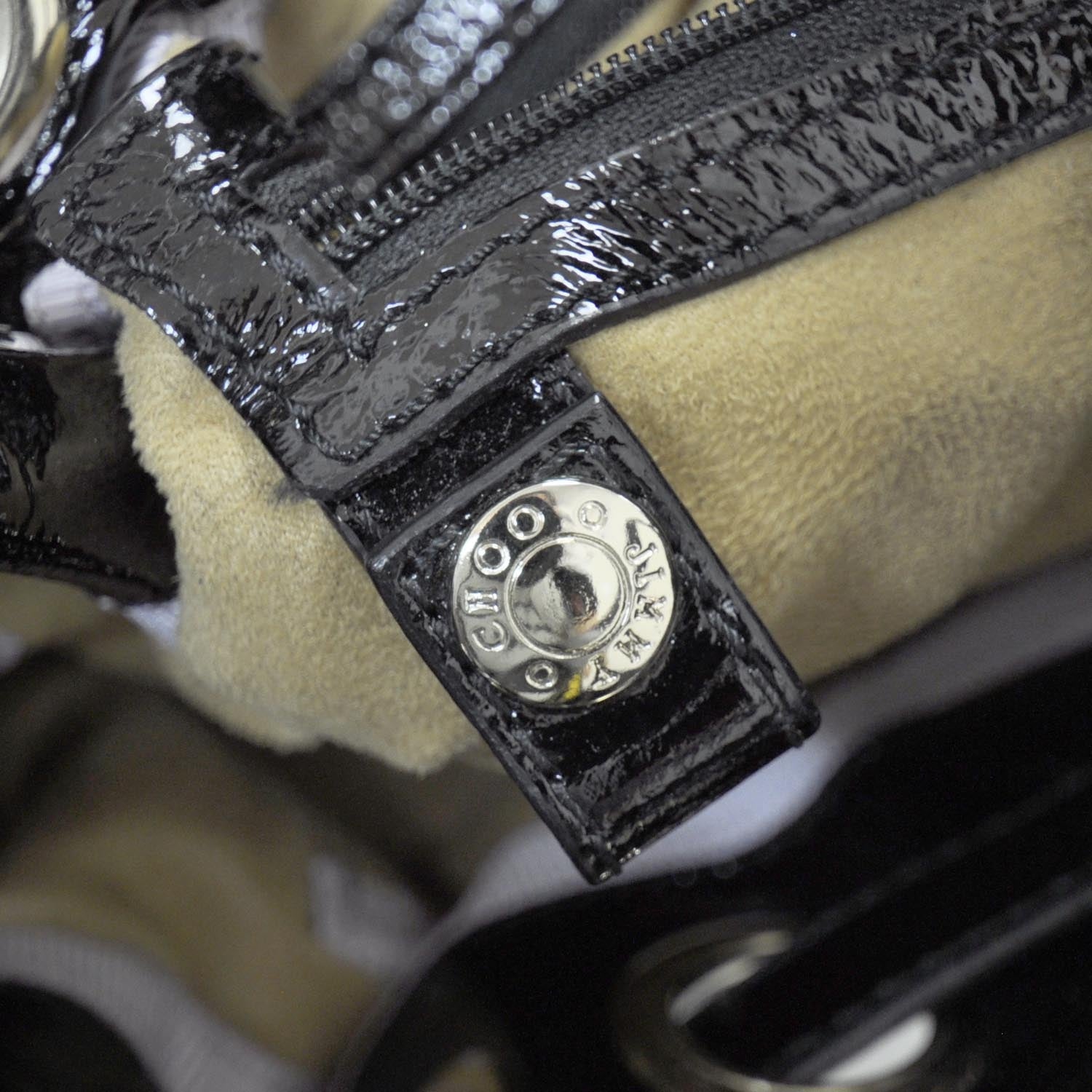 Jimmy Choo Lizard Embossed Leather Riki Bag 9 of 10