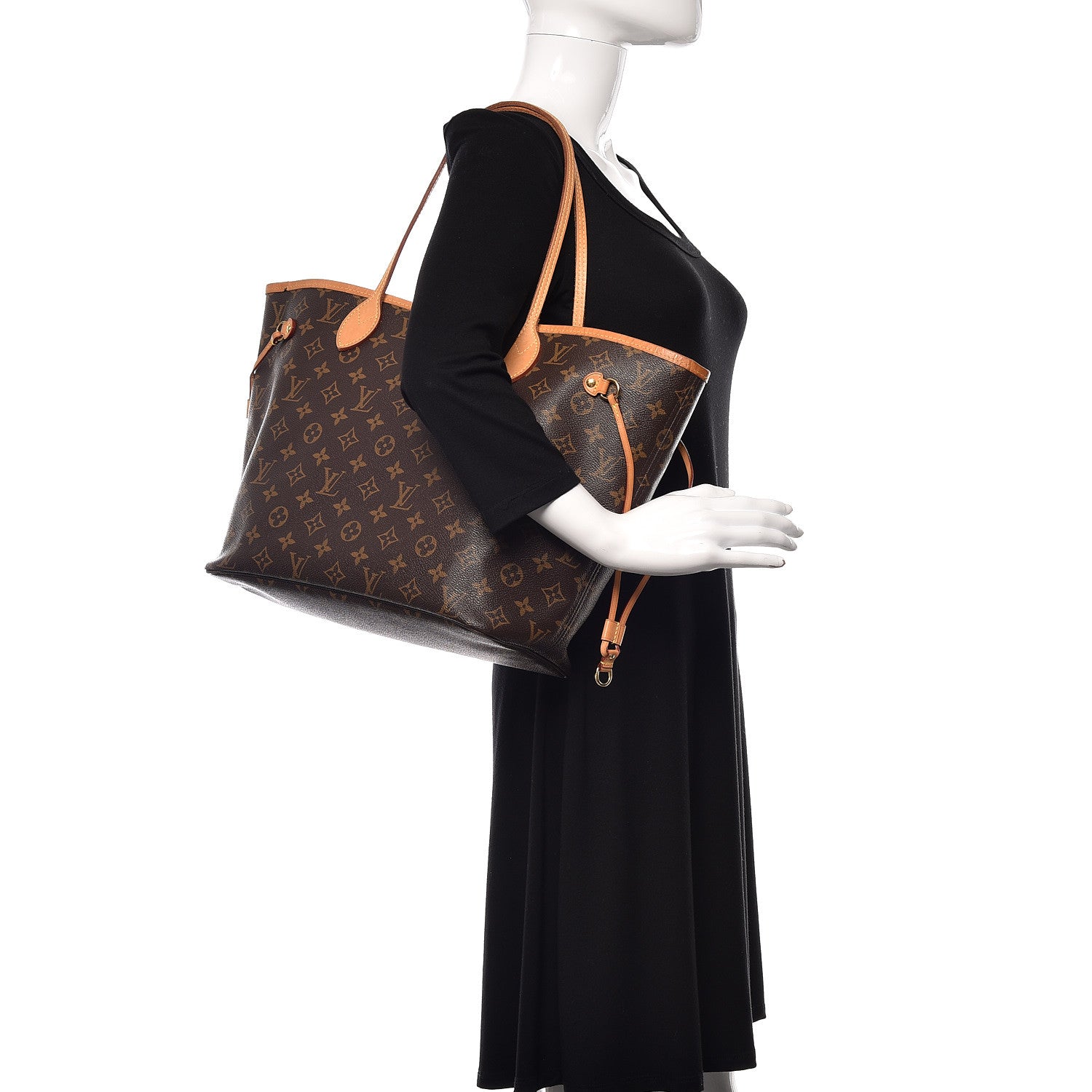 Louis Vuitton Monogram Neo Neverfull MM Pivoine 2 of 12