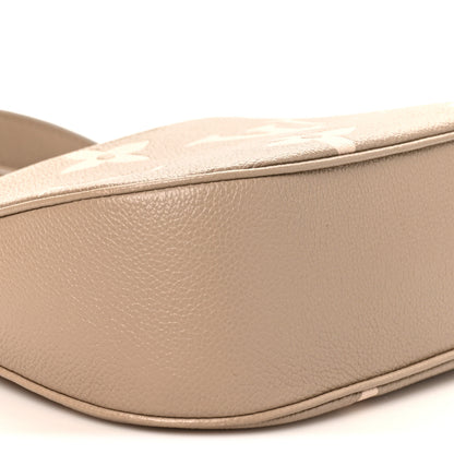 Louis Vuitton Empreinte Monogram Giant Bagatelle NM Tourterelle Creme 8 of 10