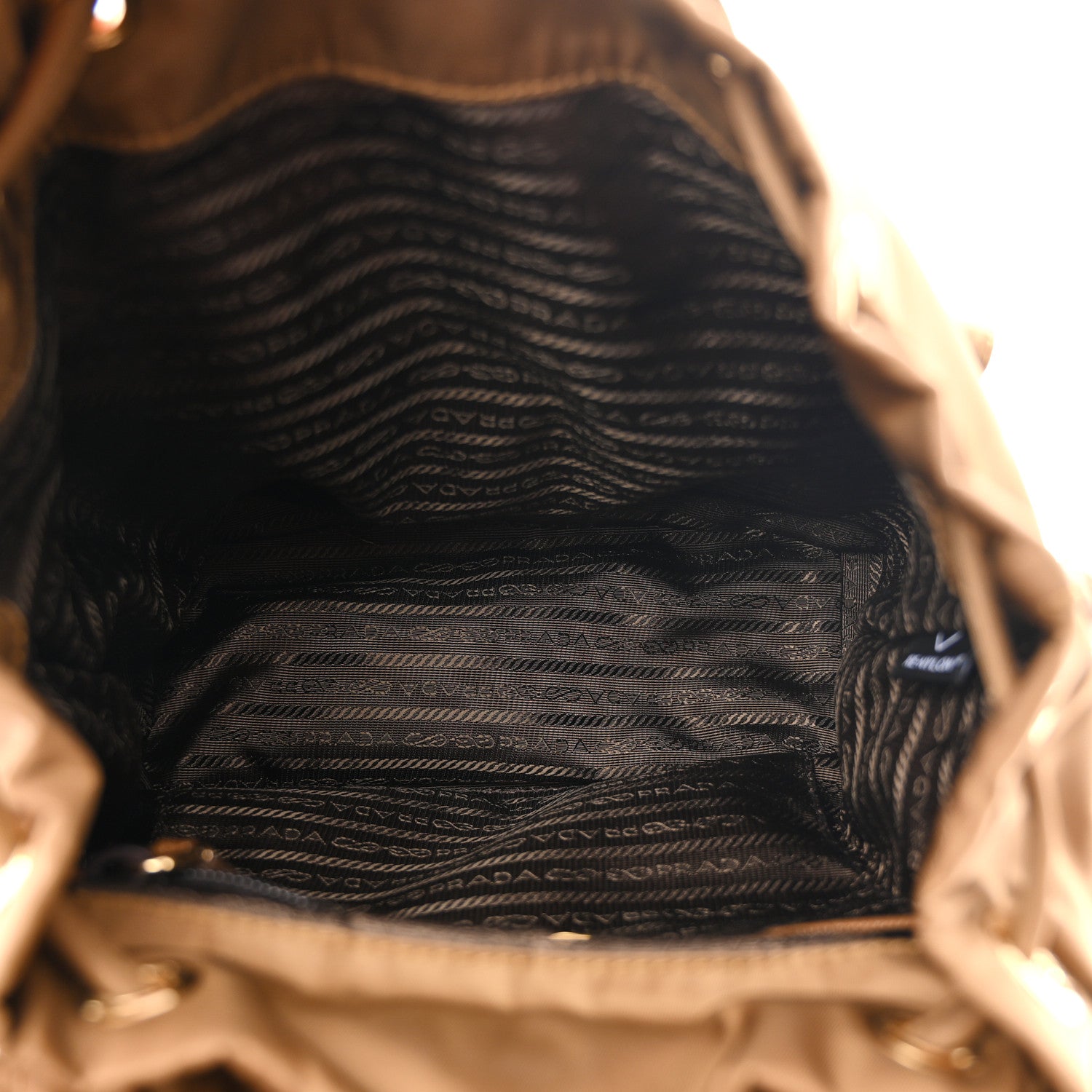 Prada Tessuto Nylon Re-Edition 1978 Small Backpack Brandy 5 of 11