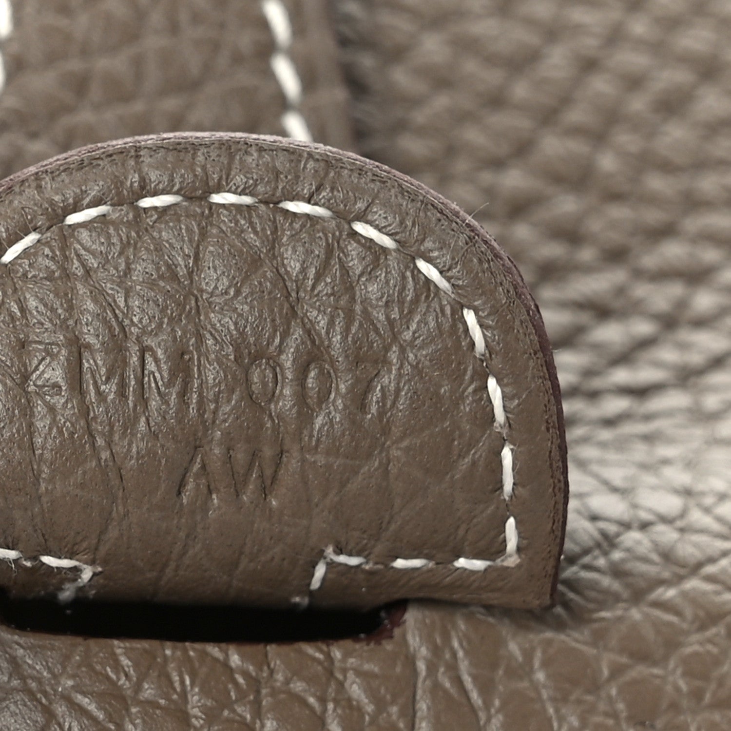 Hermes Taurillon Clemence Evelyne III PM Etoupe 6 of 10