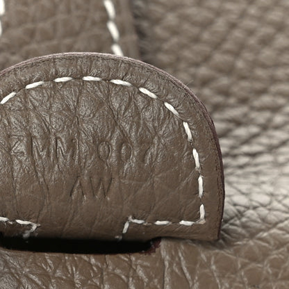 Hermes Taurillon Clemence Evelyne III PM Etoupe 6 of 10