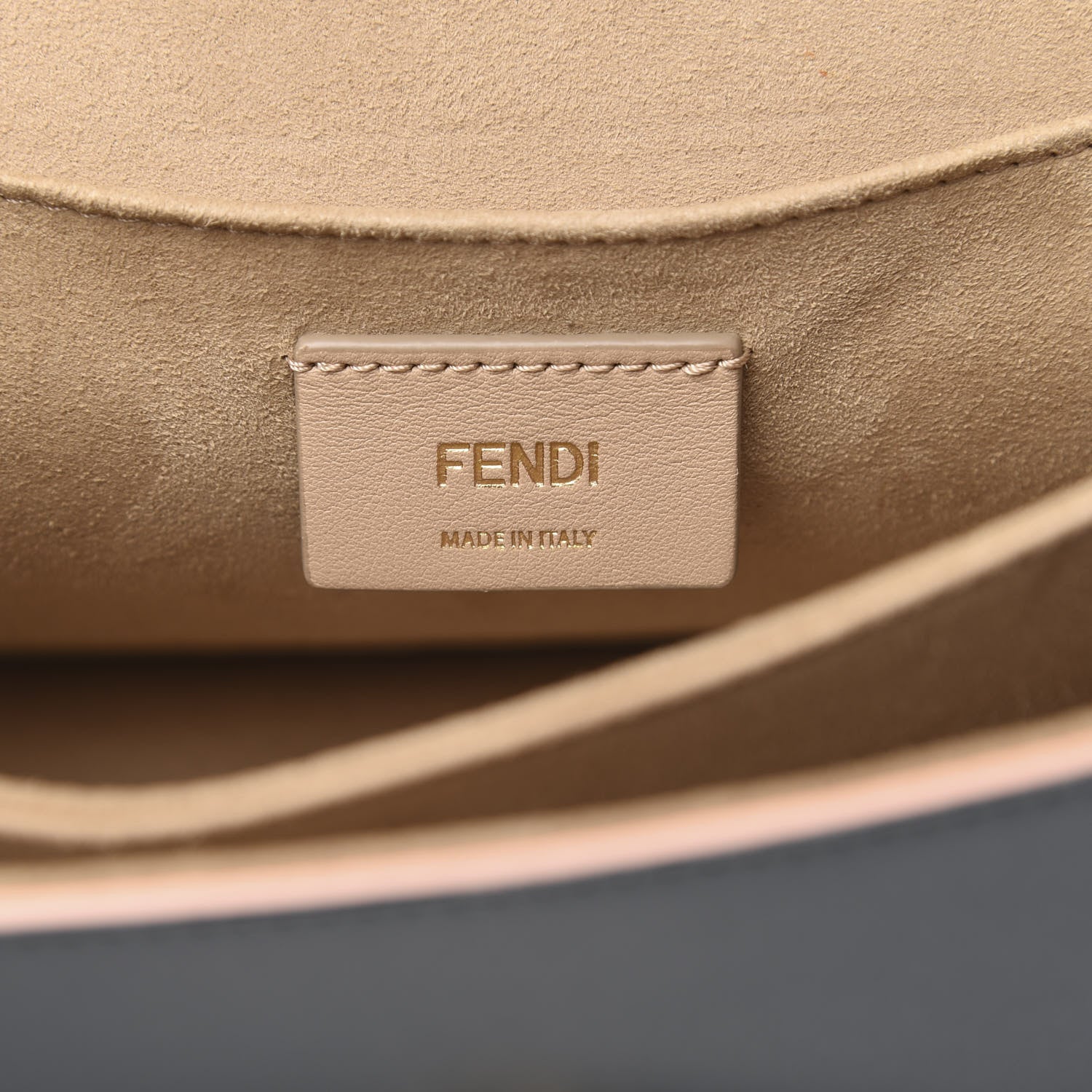 Fendi Vitello Liberty Scalloped Studded Kan I Shoulder Bag Amazzonia 6 of 10