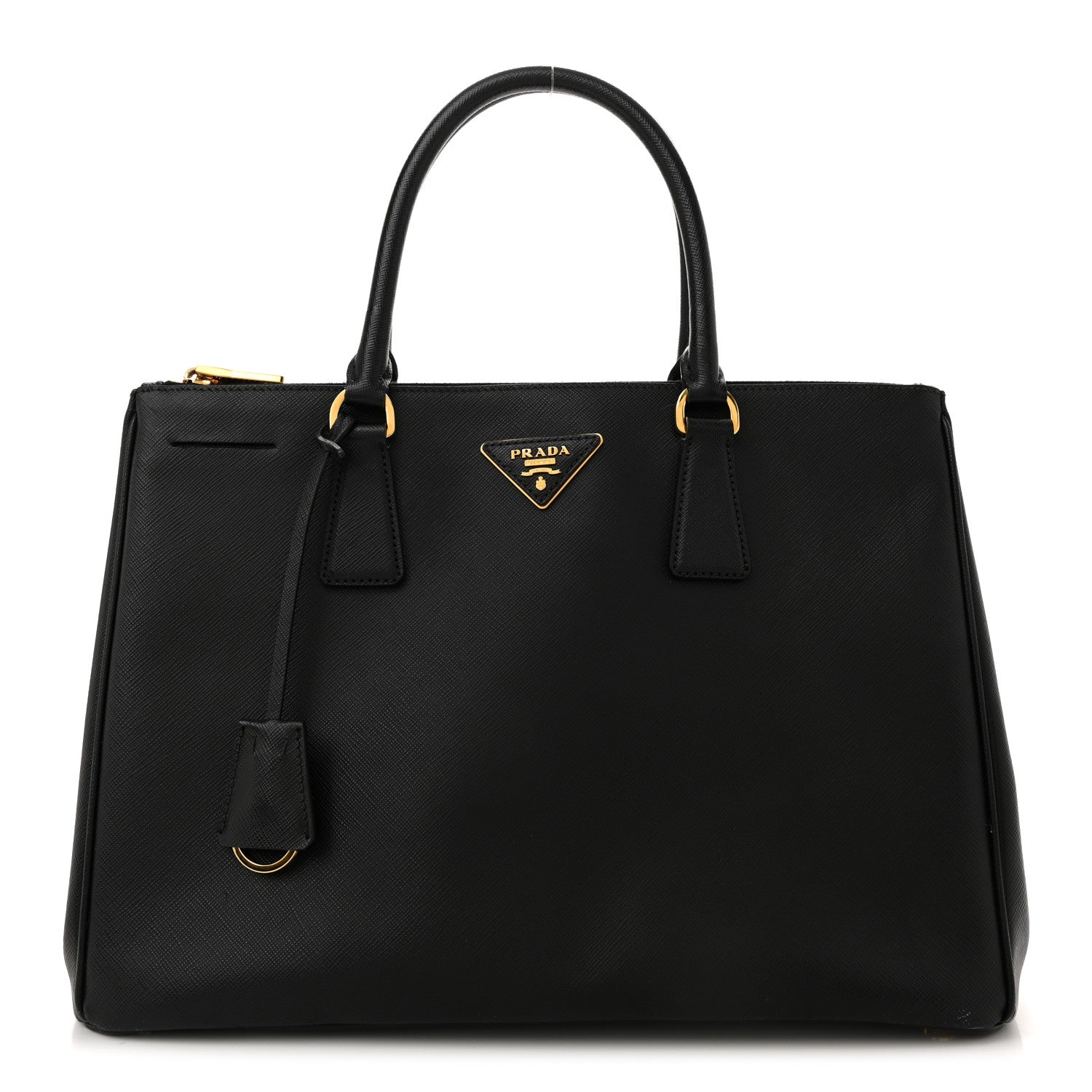Prada Saffiano Lux Large Galleria Double Zip Tote Black 1 of 13