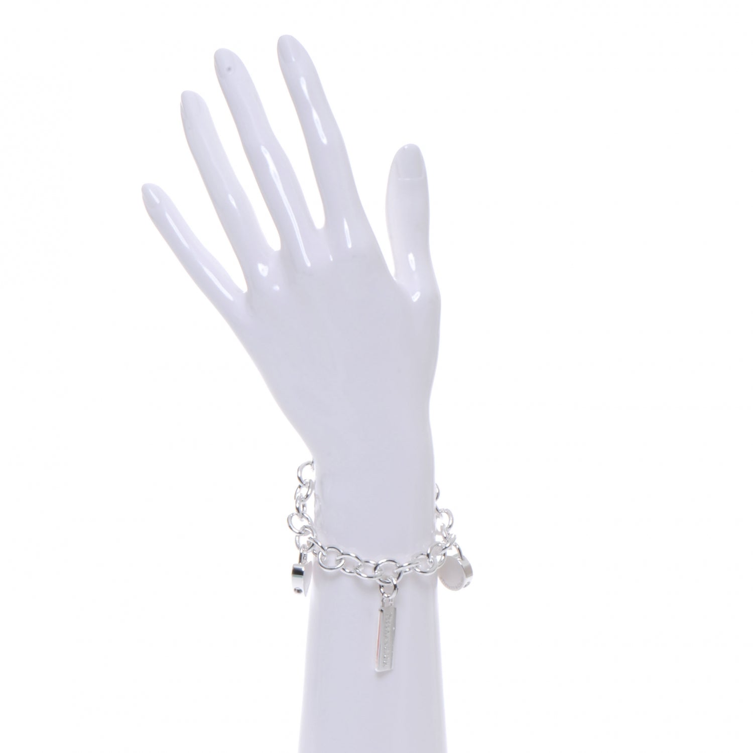 Tiffany Sterling Silver Charm Bracelet 2 of 4