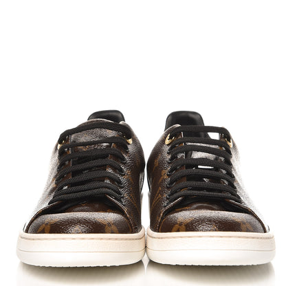 Louis Vuitton Patent Monogram Frontrow Sneakers 39 2 of 10