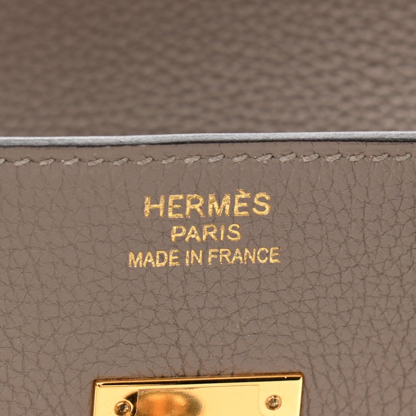 Togo Birkin 35 Gris Asphalte