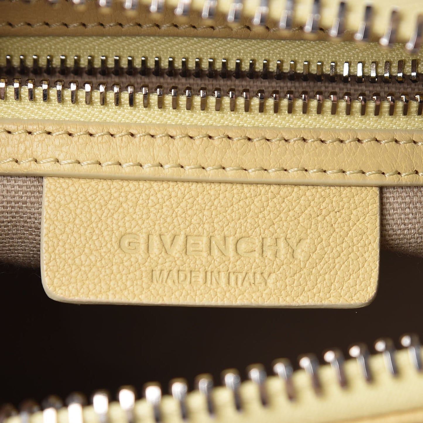 Sugar Goatskin Mini Antigona Yellow