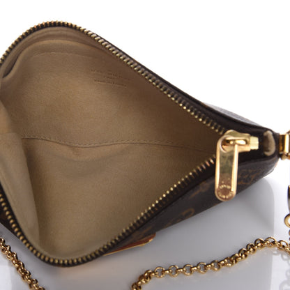 Louis Vuitton Monogram Pochette Milla MM 7 of 9
