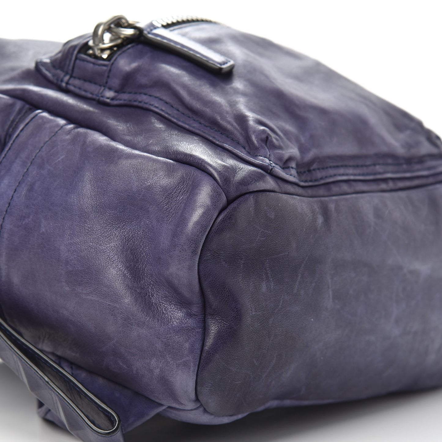 Lambskin Small Tumbler Backpack Navy