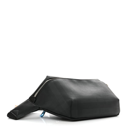 Burberry Charcoal Check Calfskin Sonny Bum Bag Charcoal 4 of 11