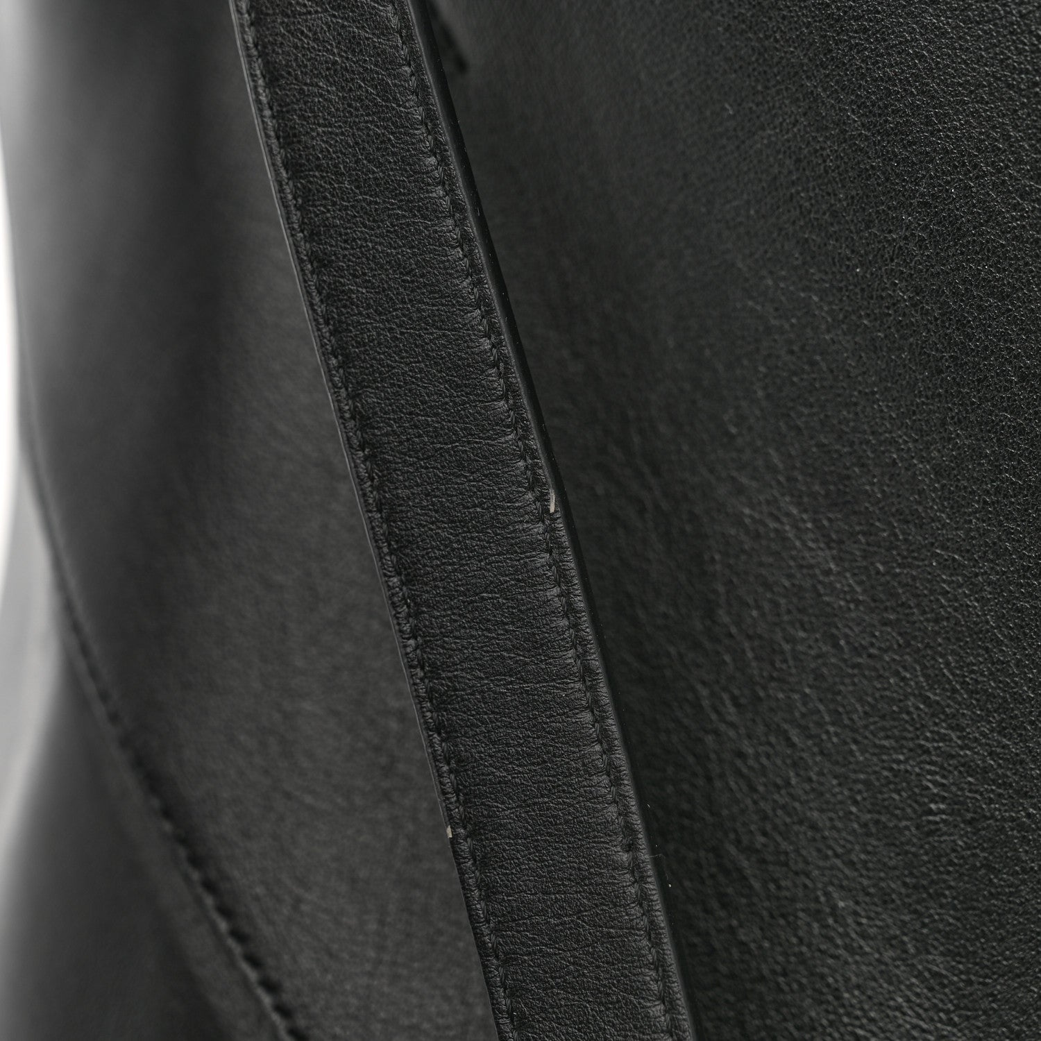 Loewe Shiny Calfskin Large Puzzle Fold Tote Black 14 of 15