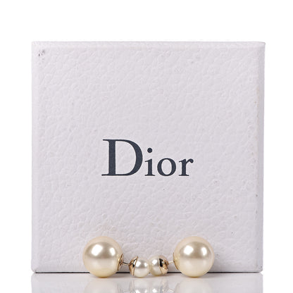 Christian Dior Pearl Mise En Dior Tribal Earrings 4 of 4