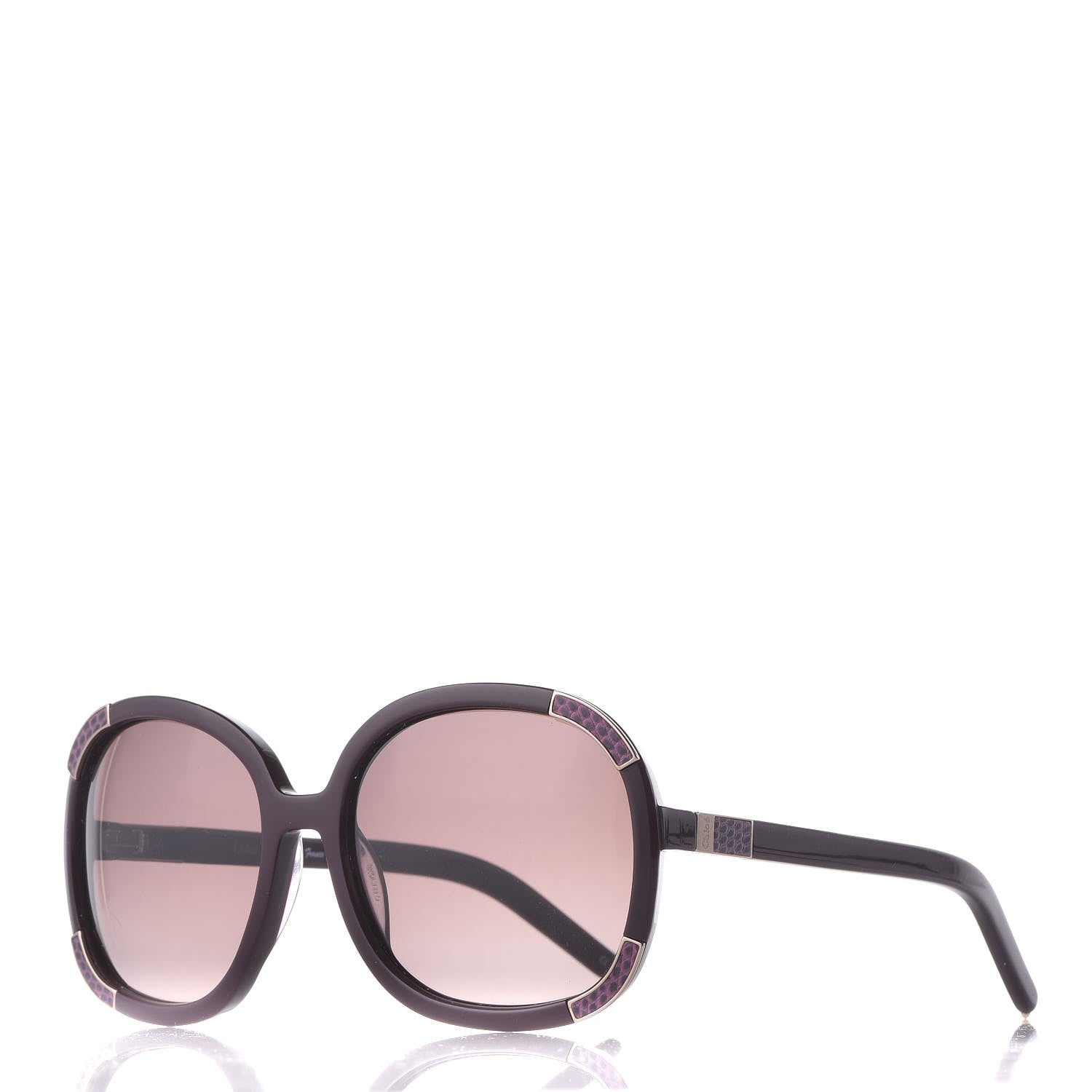 Chloe Oversized Sunglasses CL 2189 Purple 1 of 8