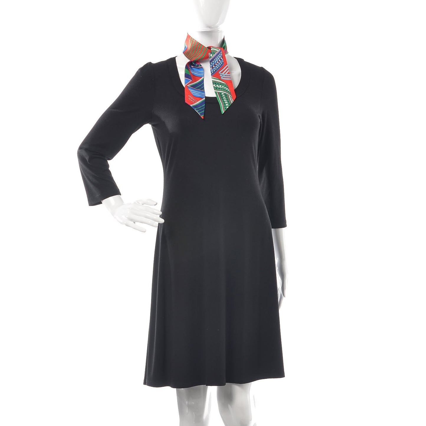 Silk Sangles En Zigzag Twilly