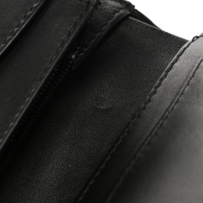Chanel Lambskin Quilted Yen Wallet Black 11 of 11