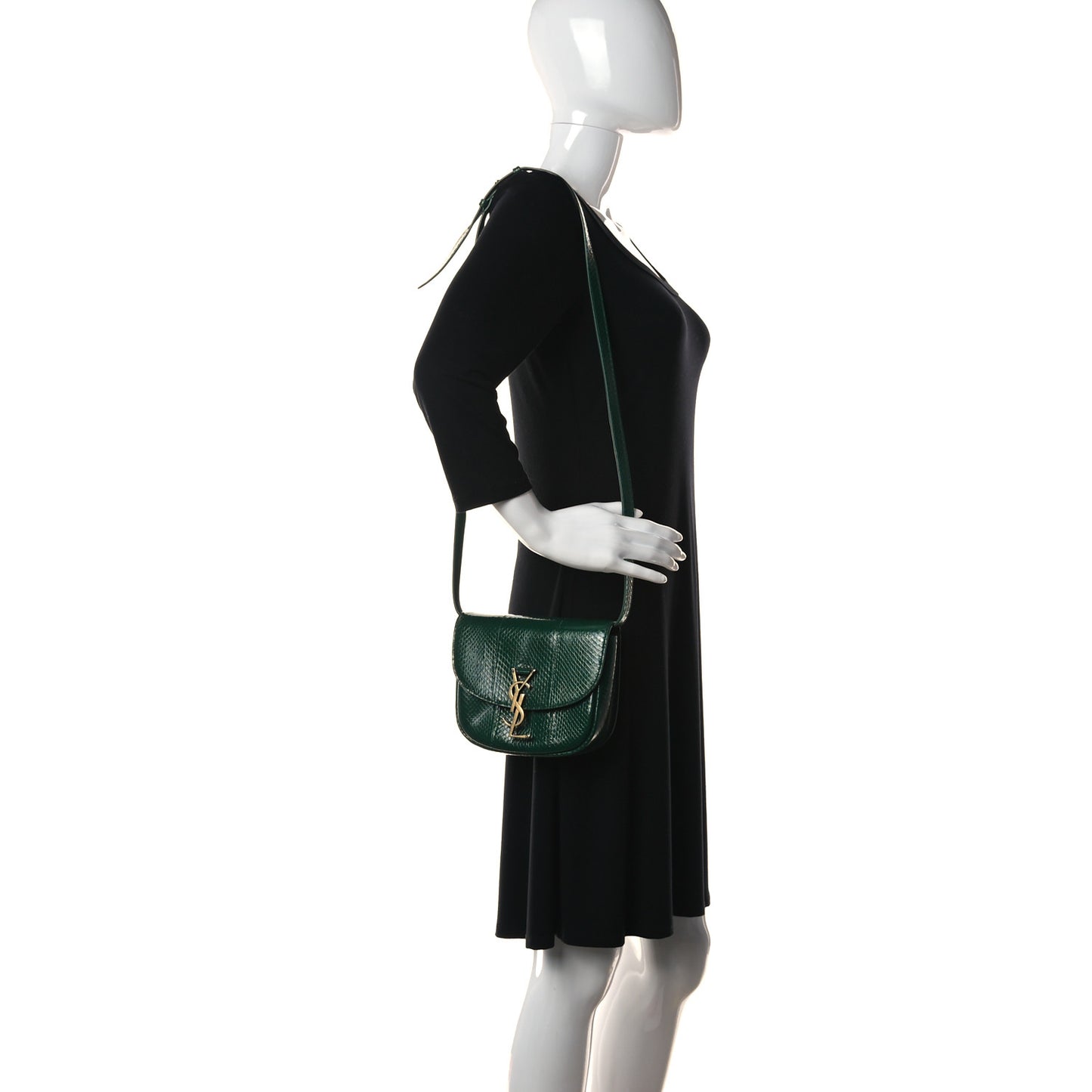 Watersnake Small Kaia Satchel Green