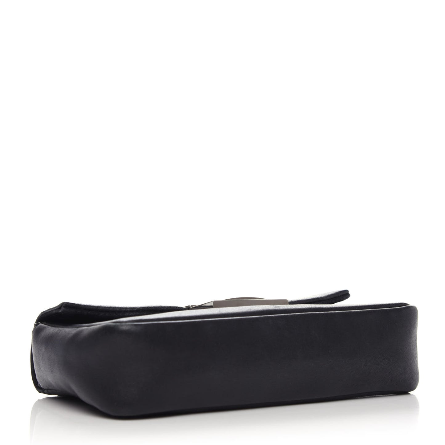 Shiny Nappa Mini Be Baguette Shoulder Bag Black