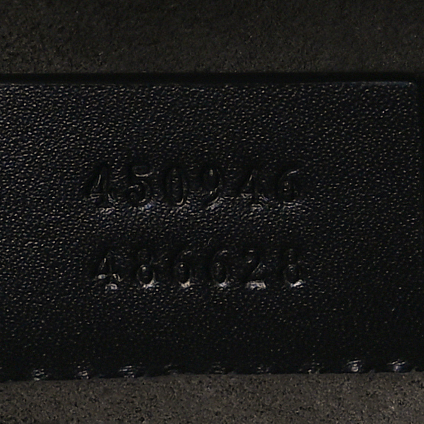 GG Supreme Monogram Belt Bag Black