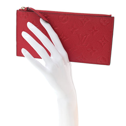 Louis Vuitton Empreinte Felicie Chain Wallet Zippered Insert Cherry 2 of 7