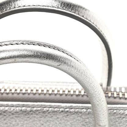 Givenchy Metallic Sugar Goatskin Mini Antigona Silver 11 of 15