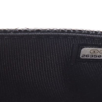 Chanel Caviar Quilted Wallet On Chain WOC Black 8 of 12