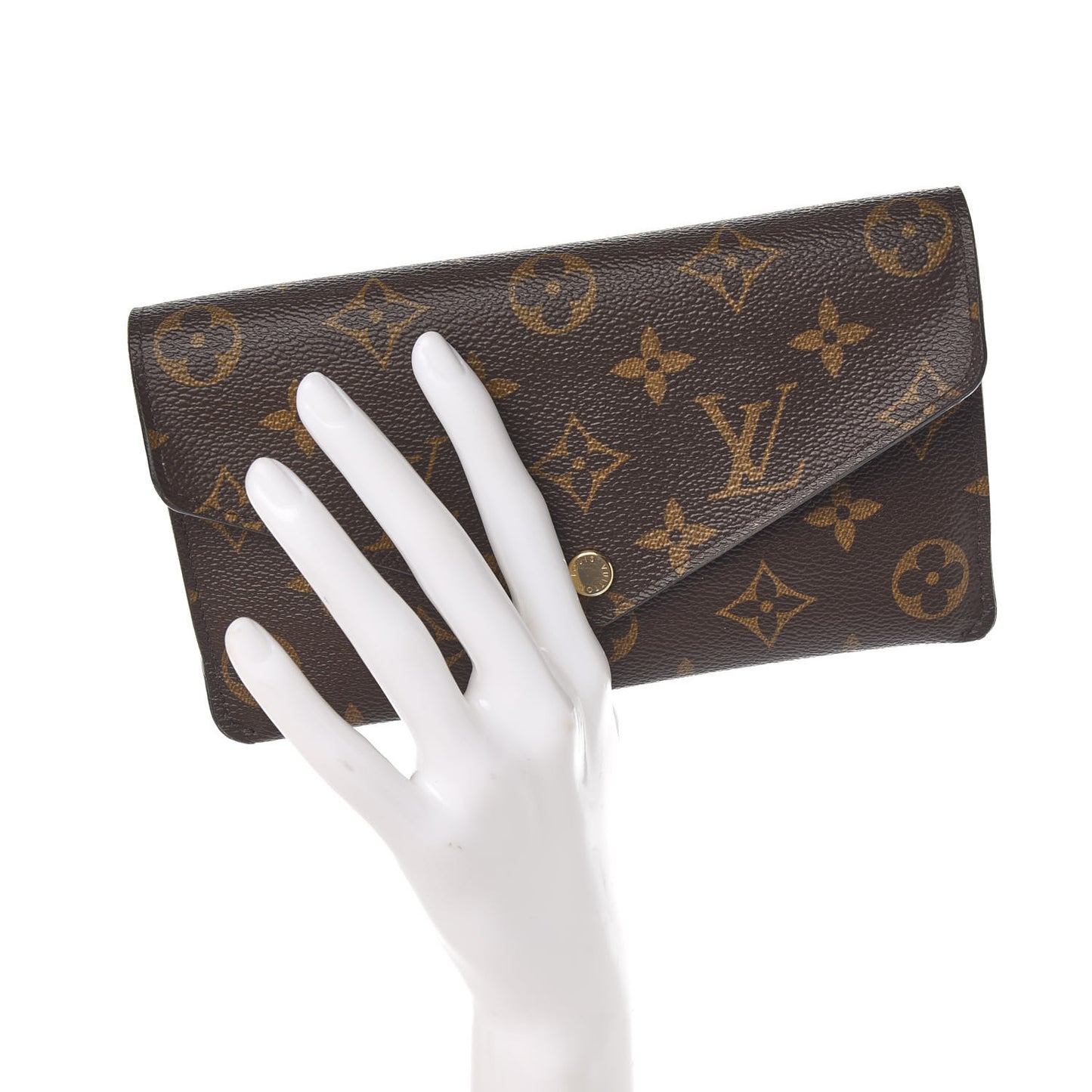 Monogram Jeanne Wallet Rose Ballerine