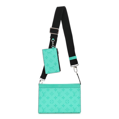 Louis Vuitton Monogram Gaston Wearable Wallet Miami Green 1 of 12
