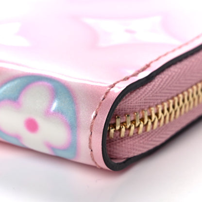 Louis Vuitton Vernis Valentine Zippy Coin Purse Light Pink Neon 8 of 8
