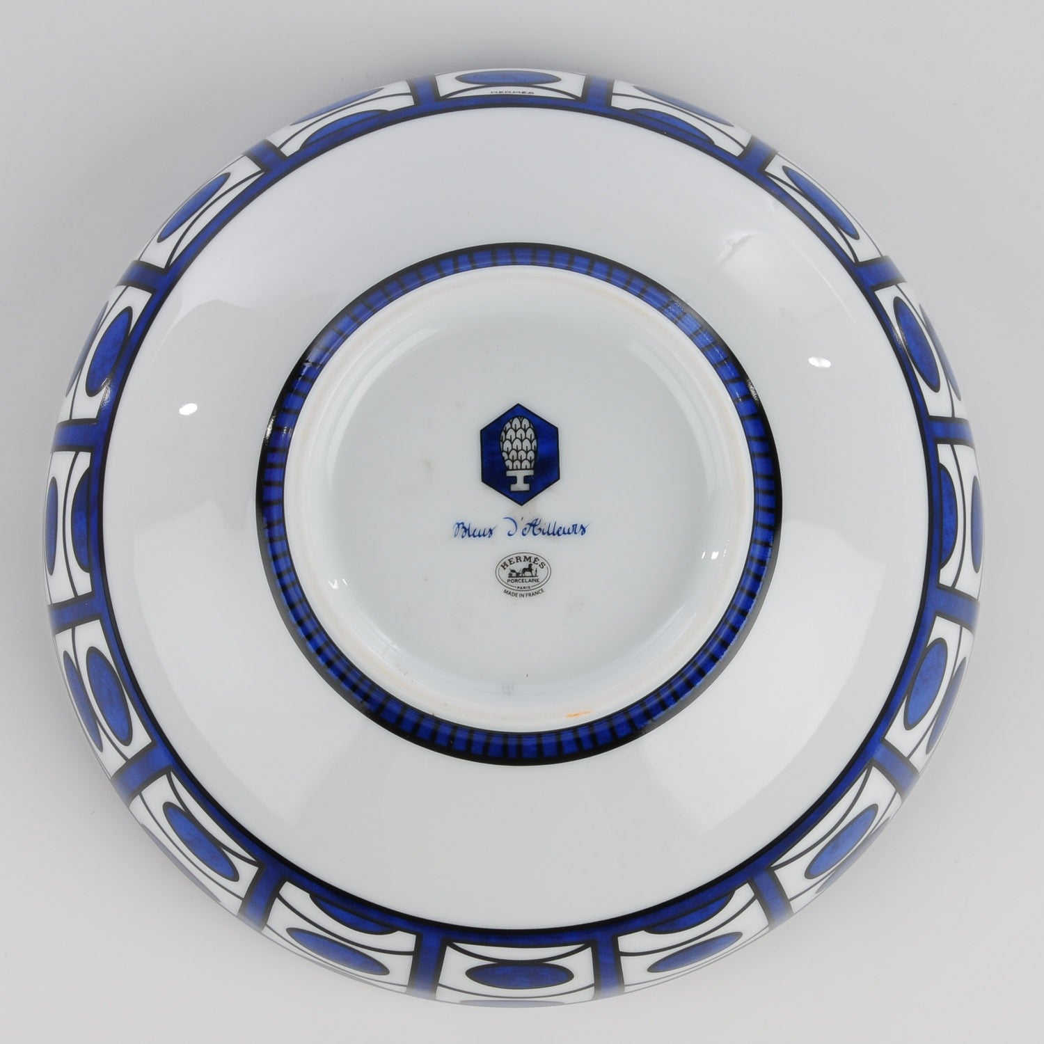 Hermes Porcelain Blues d'Ailleurs Small Salad Bowl 3 of 5