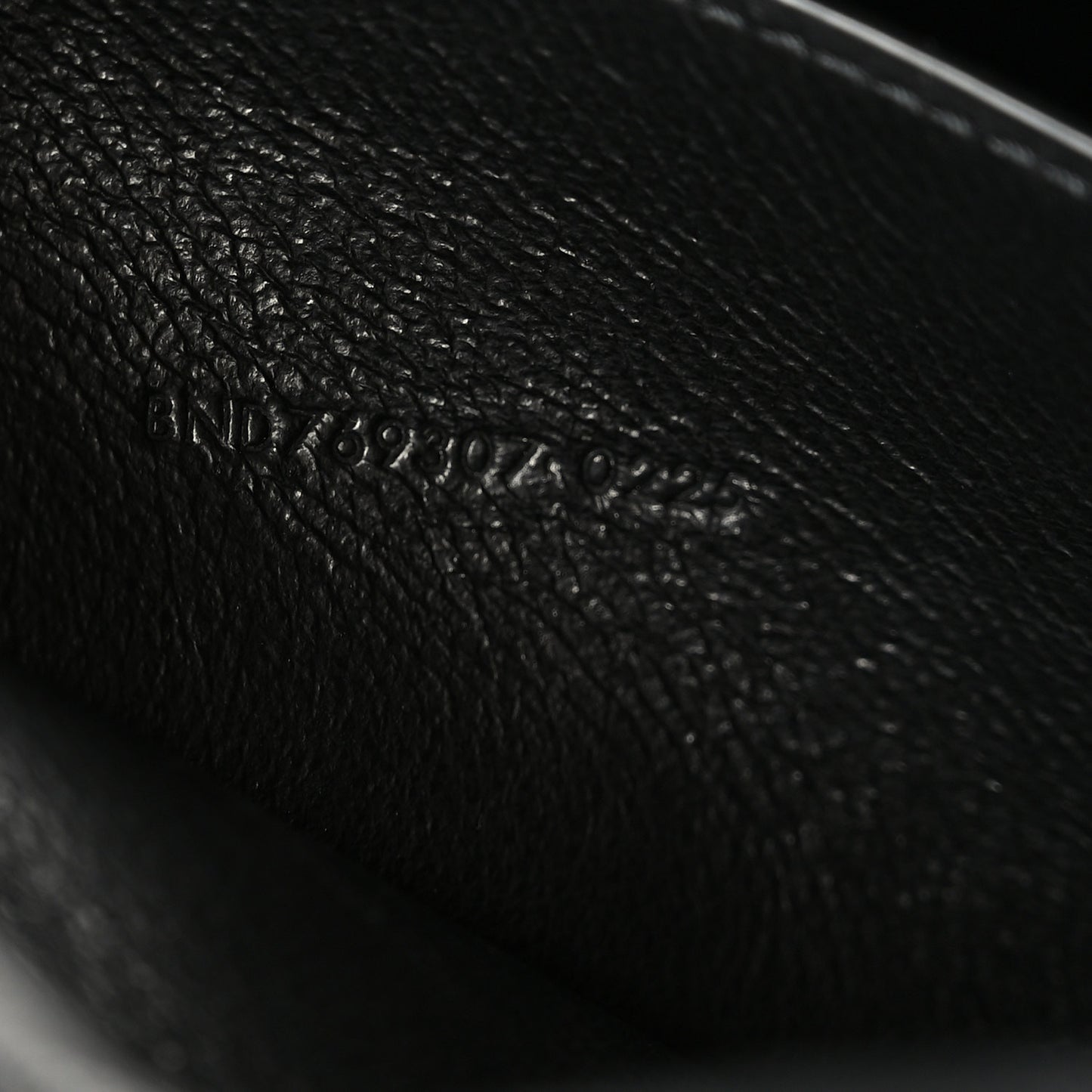 Grained Lambskin Cassandre Envelope Pouch Black