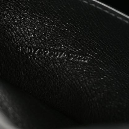 Saint Laurent Grained Lambskin Cassandre Envelope Pouch Black 7 of 8