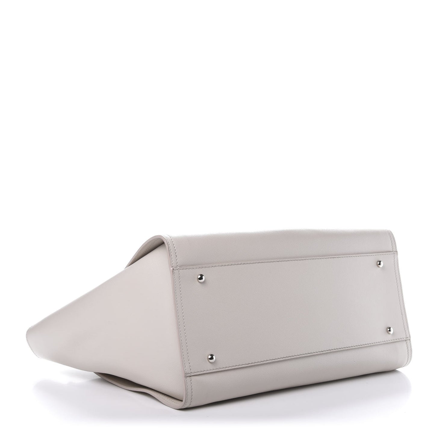 Caviar Medium Studded Deauville Tote Beige