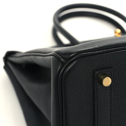 Hermes Taurillon Novillo Birkin 35 Black 9 of 12