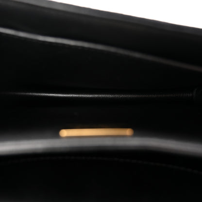 Prada Velvet City Calfskin Cahier Bag Black 5 of 9