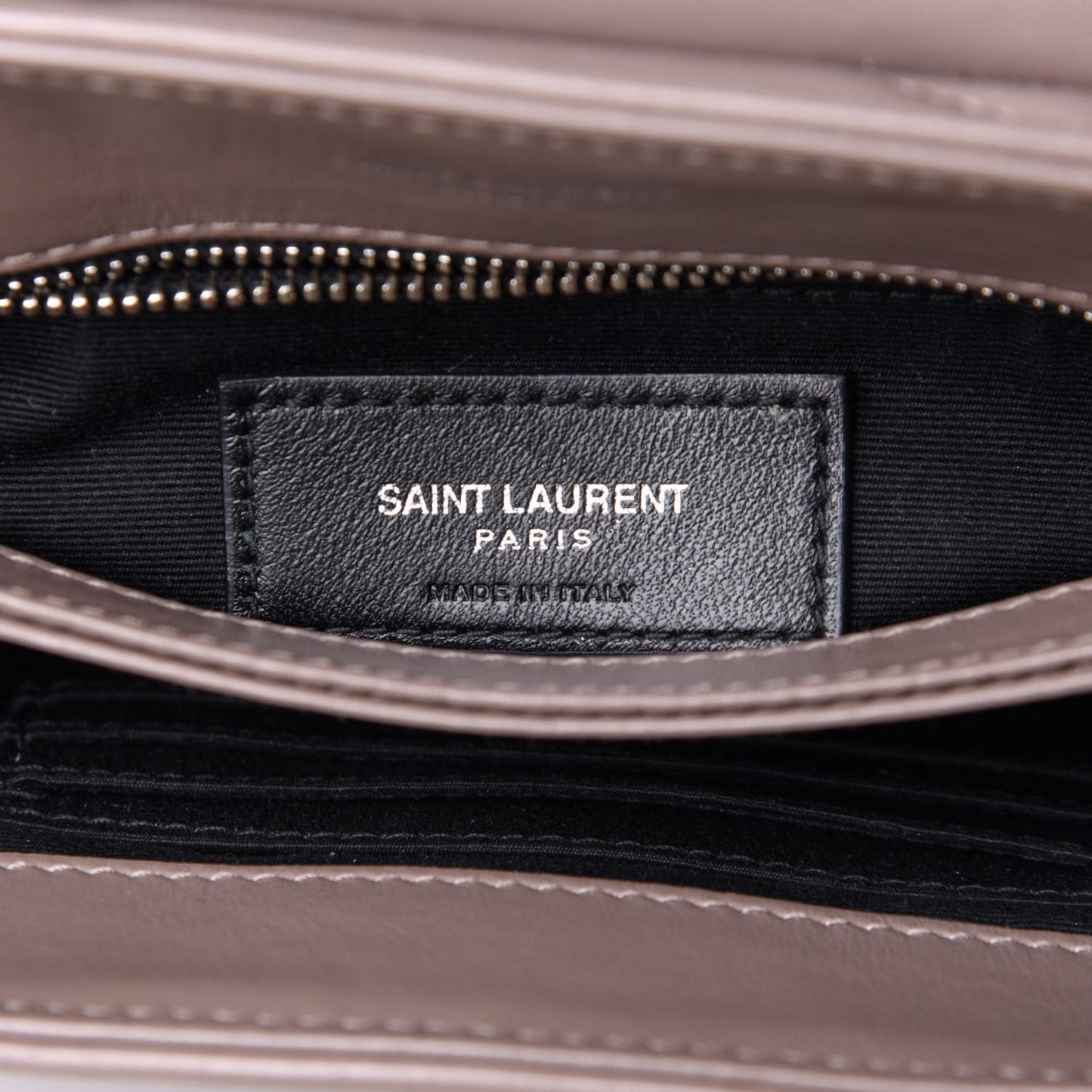 Calfskin Y Quilted Monogram Toy Loulou Crossbody Bag Mink