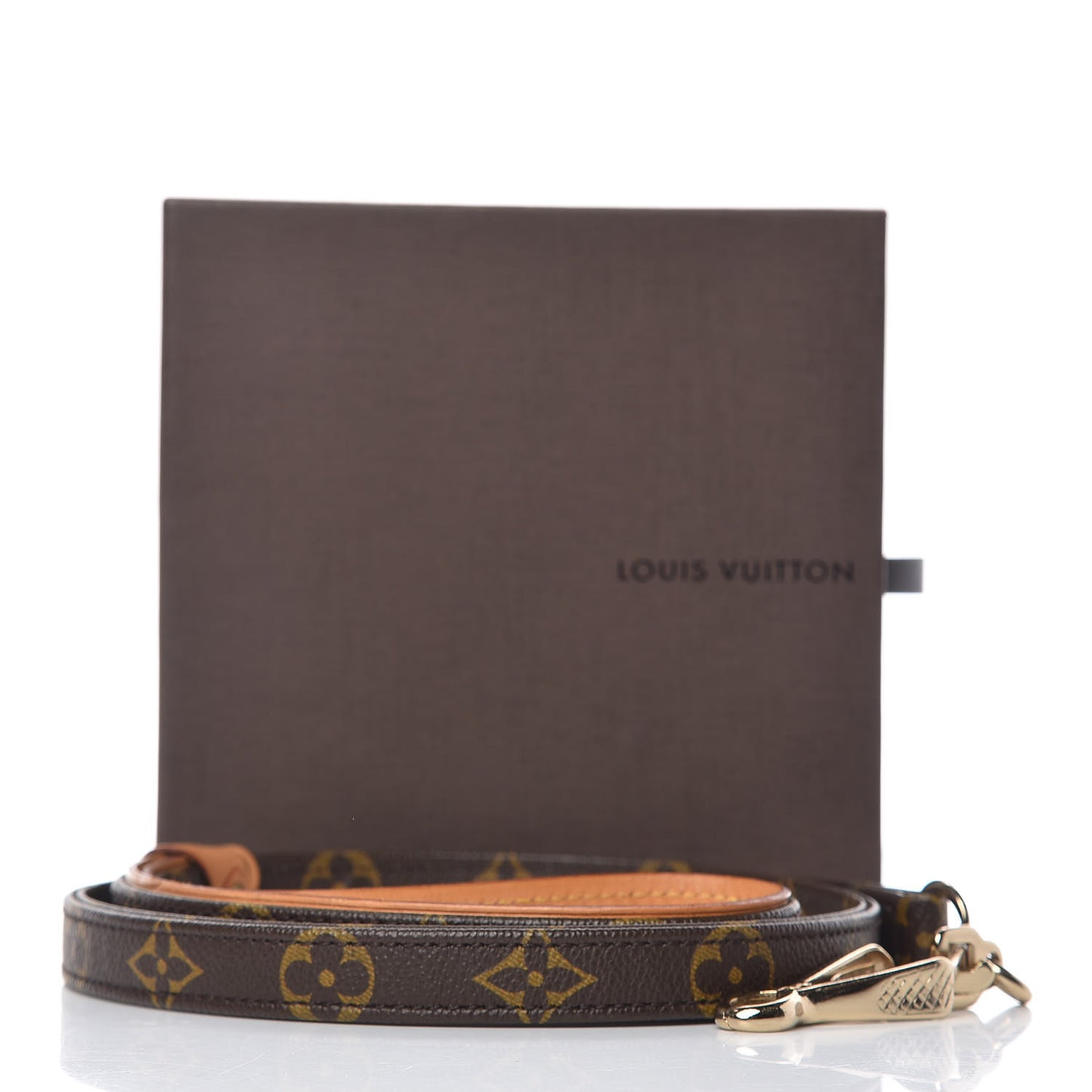 Monogram Baxter Dog Leash MM