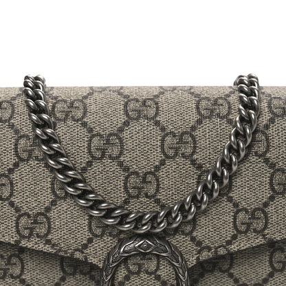 Gucci GG Supreme Monogram Mini Dionysus Chain Wallet Beige Taupe 8 of 10