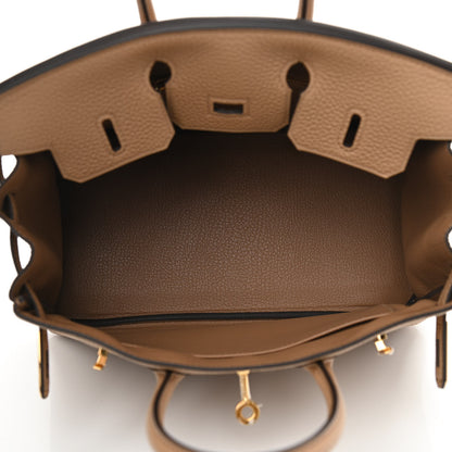 Hermes Togo Birkin 25 Chai 5 of 10