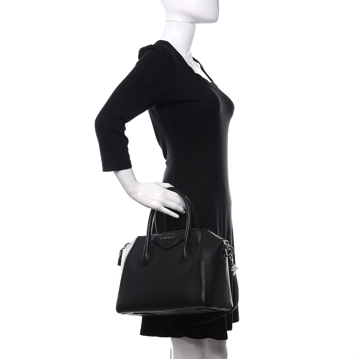 Givenchy Sugar Goatskin Small Antigona Black 2 of 17