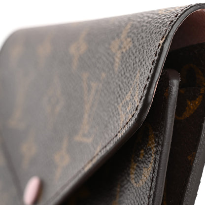 Louis Vuitton Monogram Josephine Wallet Rose Ballerine 9 of 9