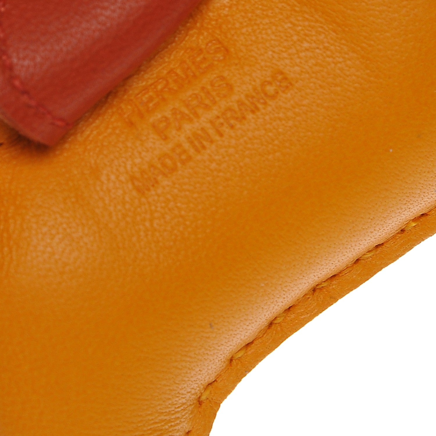 Hermes Milo Lambskin Grigri Rodeo Horse Bag Charm PM Jaune D'Or Bleu Agate Cornaline 3 of 4