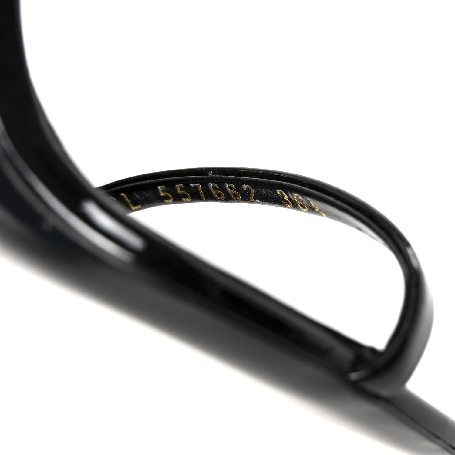 Saint Laurent Patent Calfskin Opyum 110 Sandals 36.5 Black 9 of 10