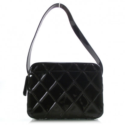 Chanel Patent Leather Shoulder Bag Black 1 of 11