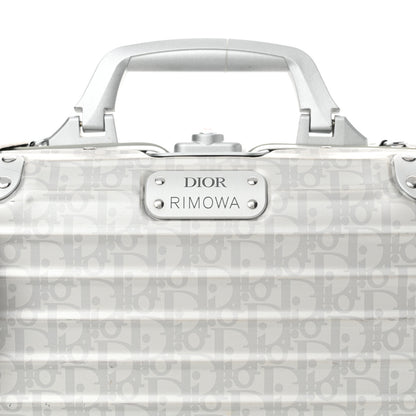 Christian Dior X RIMOWA Aluminum Oblique Hand Case Grey 9 of 19