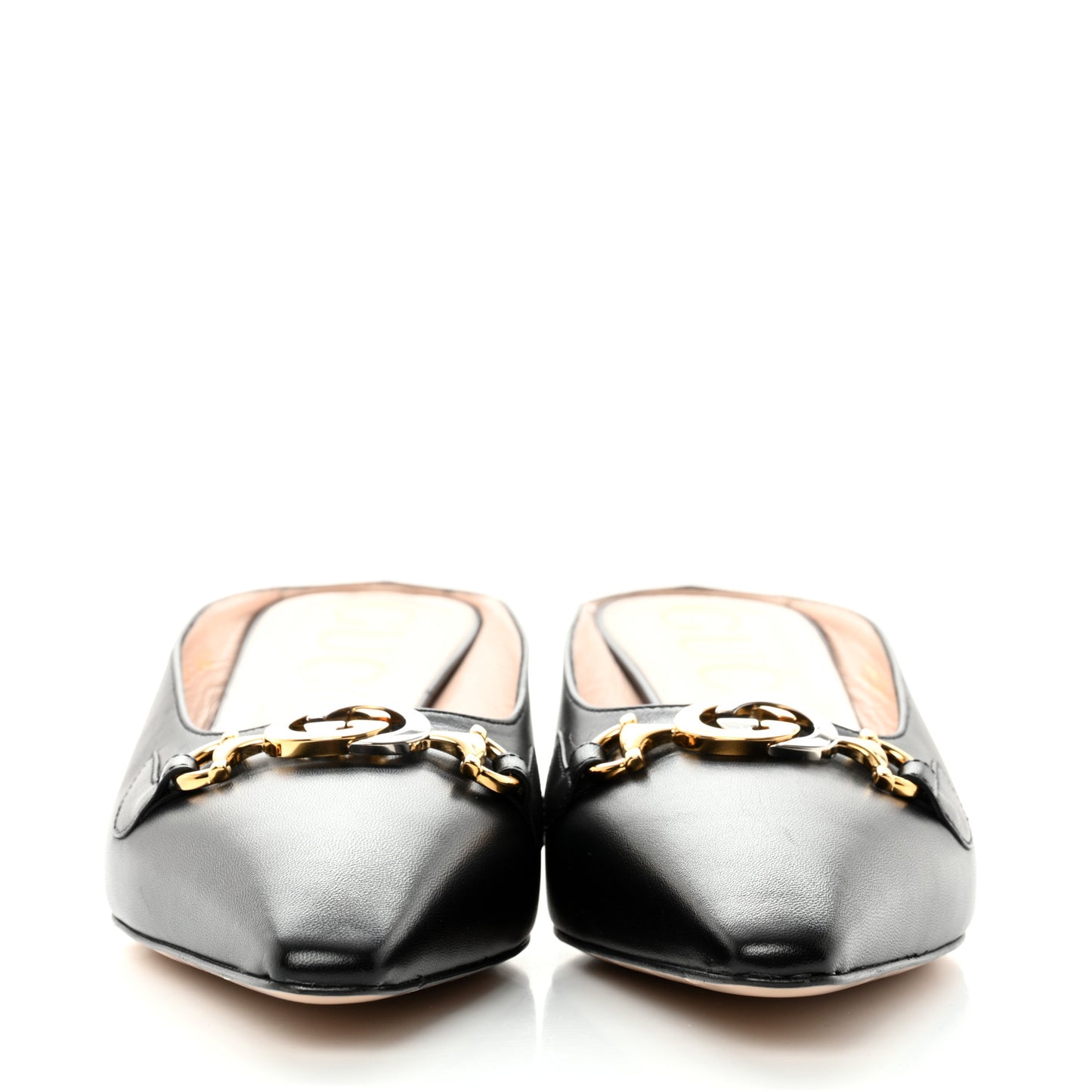 Malaga Kid Zumi Low Heel Mules 41 Black