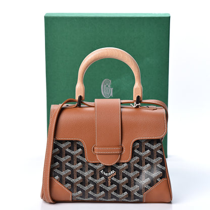 Goyard Goyardine Mini Saigon Black Gold 9 of 9