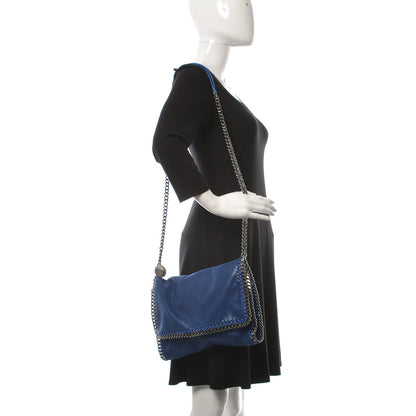 Stella McCartney Shaggy Deer Falabella Messenger Royal Blue 2 of 9